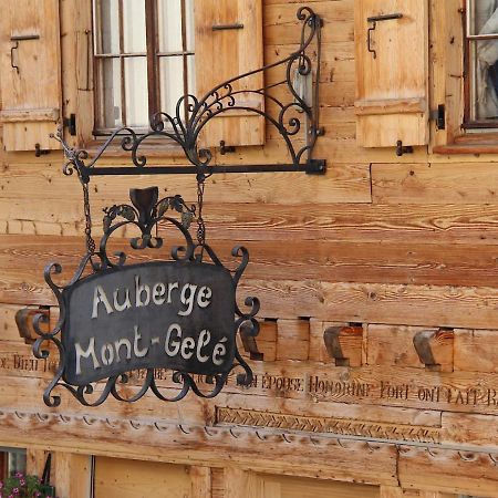 Auberge Le Mont-Gele Iserables Eksteriør bilde