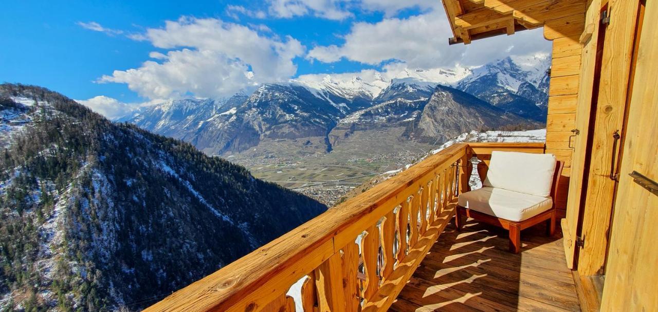 Auberge Le Mont-Gele Iserables Eksteriør bilde